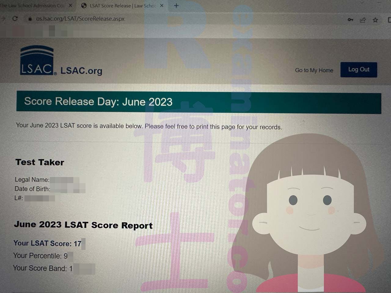 🇰🇷Unleashing the Magic: June LSAT Official Results Revealed! Our LSAT Proxy Testing Gurus Propel Korean Client to an Insane 17X Score! 🧙‍♂️💫