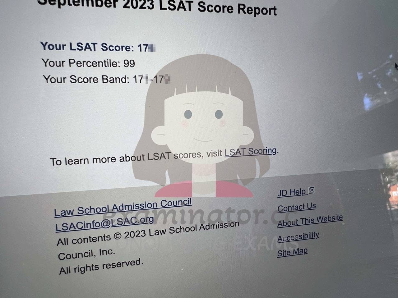 🇺🇸美国LSAT代考客户彻夜未眠，终于以出色的LSAT九月成绩告终🎉🦉